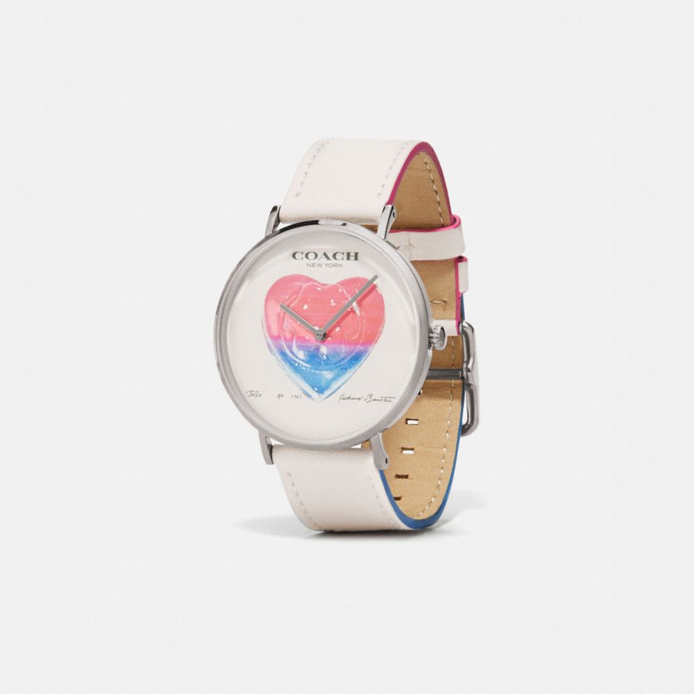 COACH®,Coach X Richard Bernstein Charles Watch, 41 Mm,,Angle View