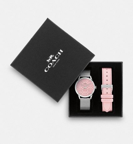 Boxed Ruby Watch Gift Set, 32 Mm