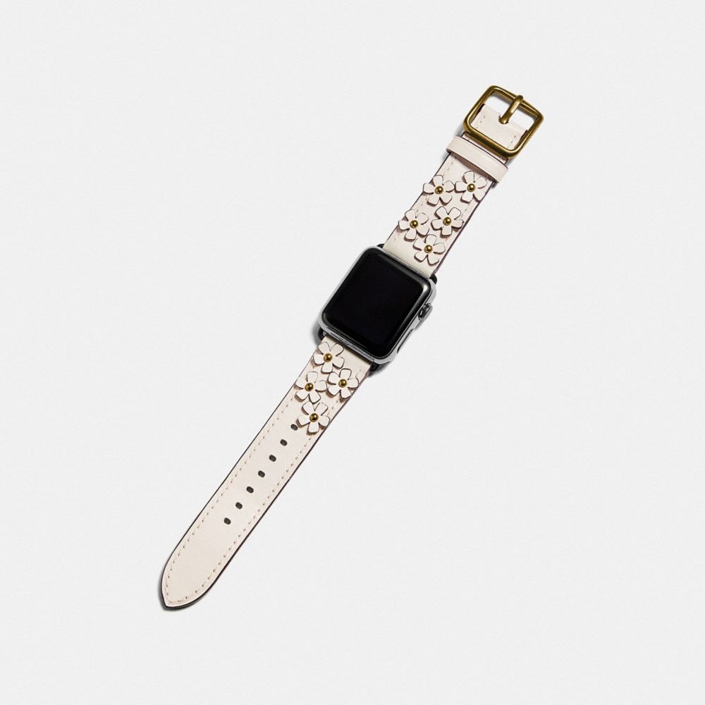 Bracelet Apple Watch® avec appliqué floral