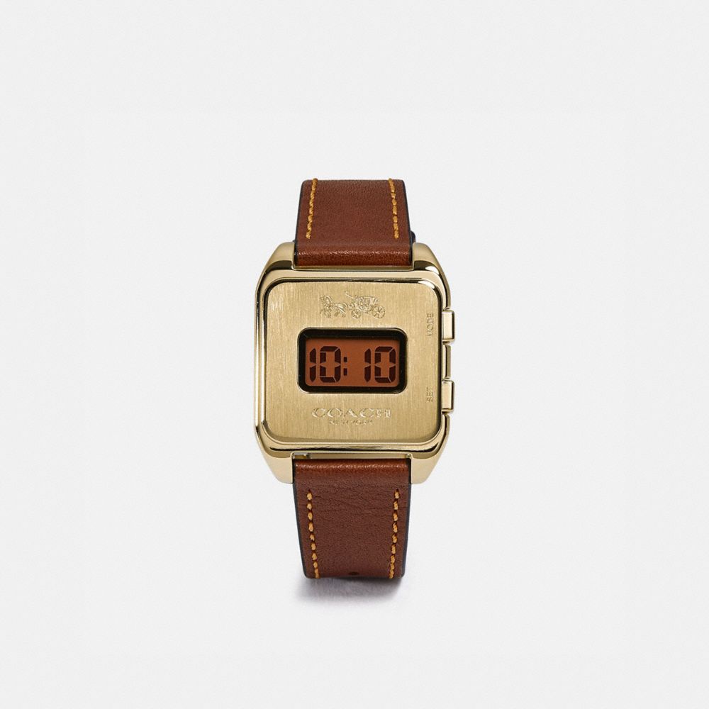 Coach store digital watch