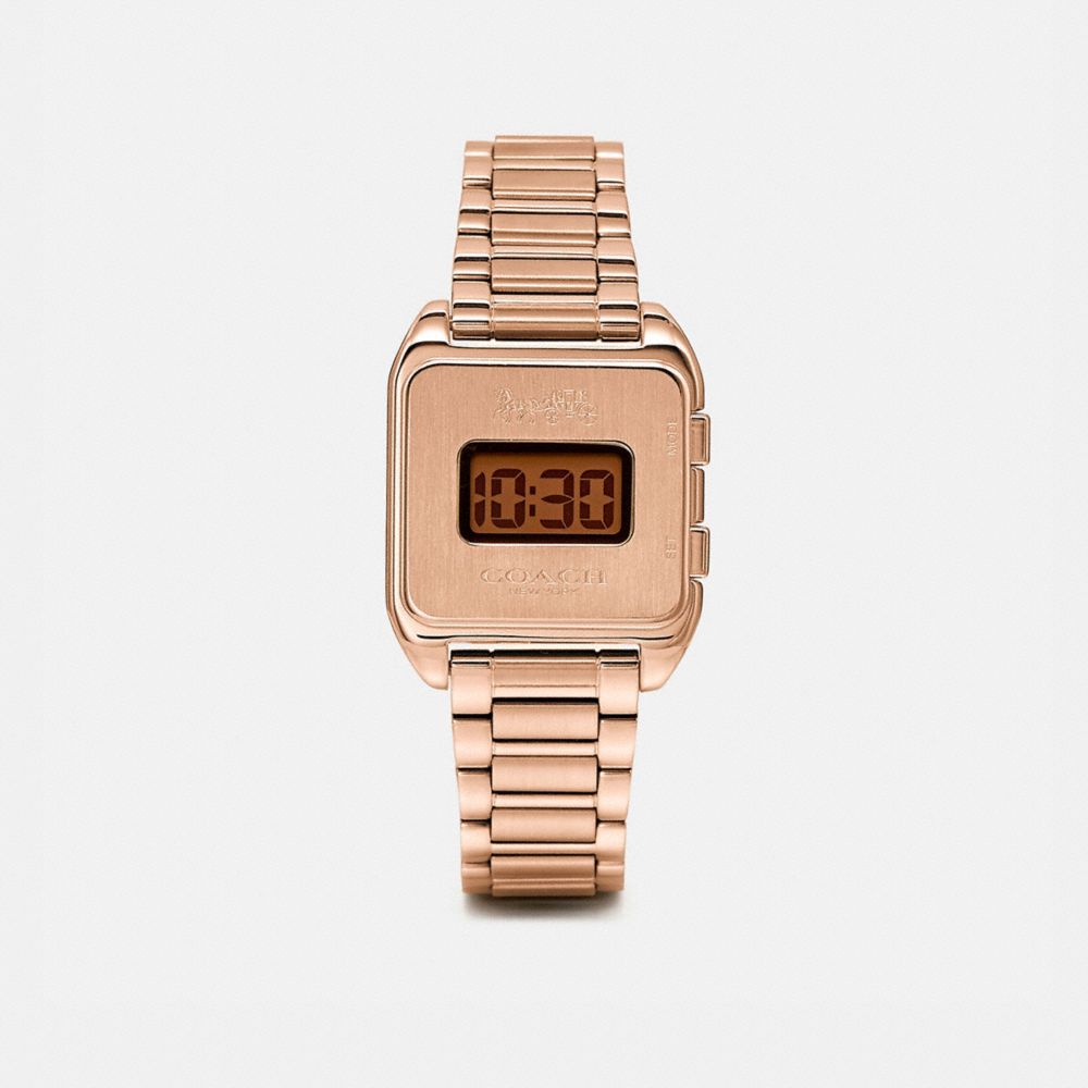 Rose gold best sale digital watches