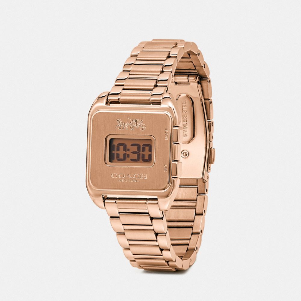 Crystal hot sale digital watch