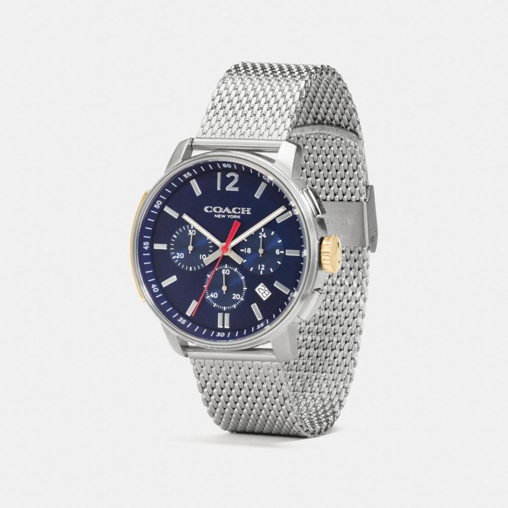 Coach men's best sale bleecker watch