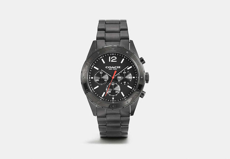 Sullivan Sport Black Ionized Plating Chrono Bracelet Watch