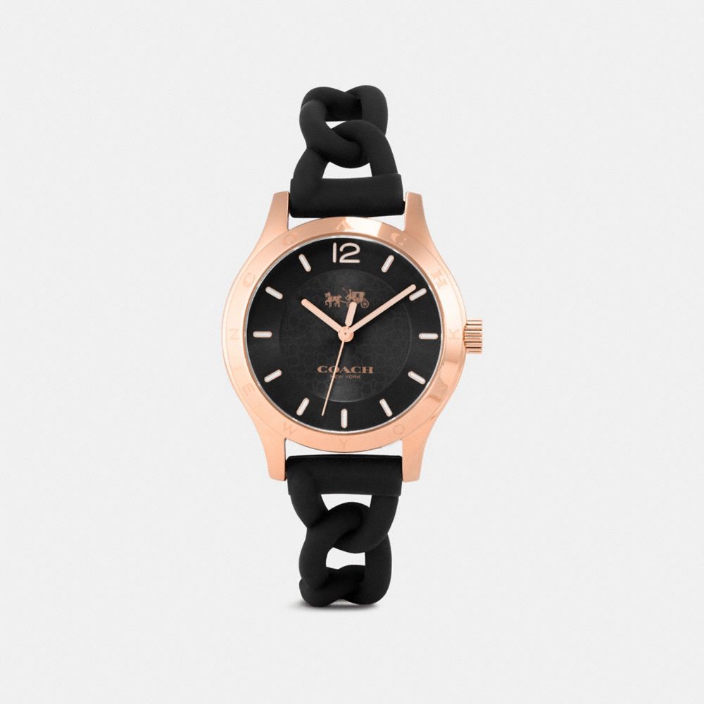 Coach maddy sale watch black