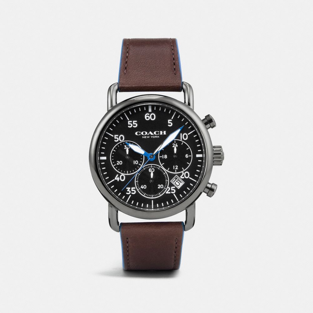 Coach men's store delancey watch