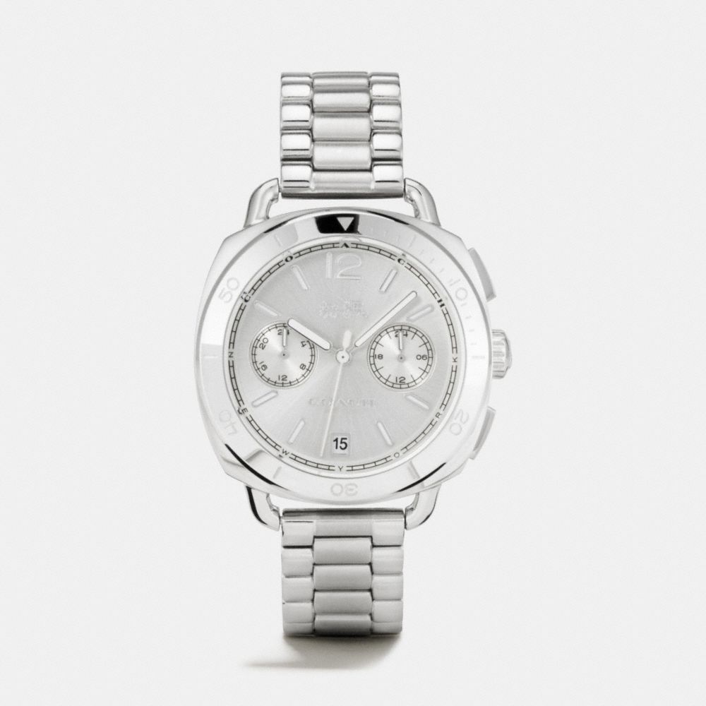 Tatum Stainless Steel Sunray Dial Bracelet Watch