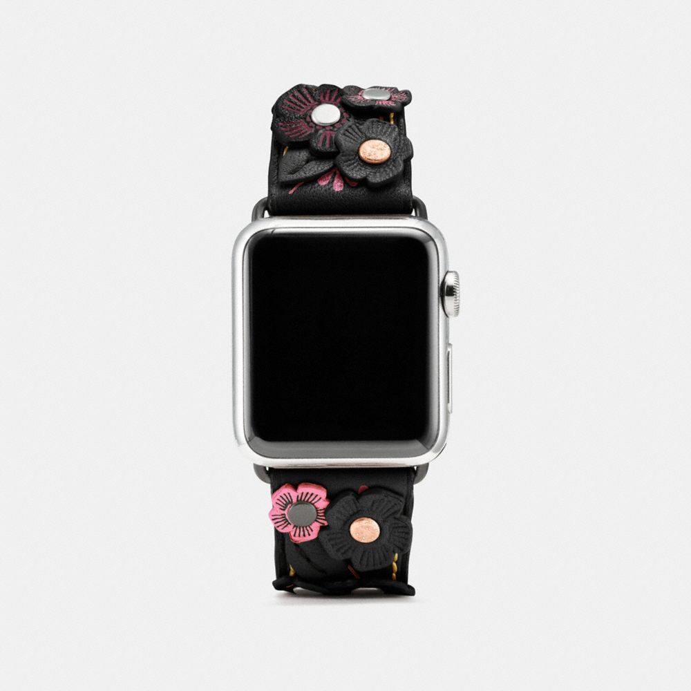 COACH® GR | Apple Watch® Strap With Tea Rose, 38 Mm