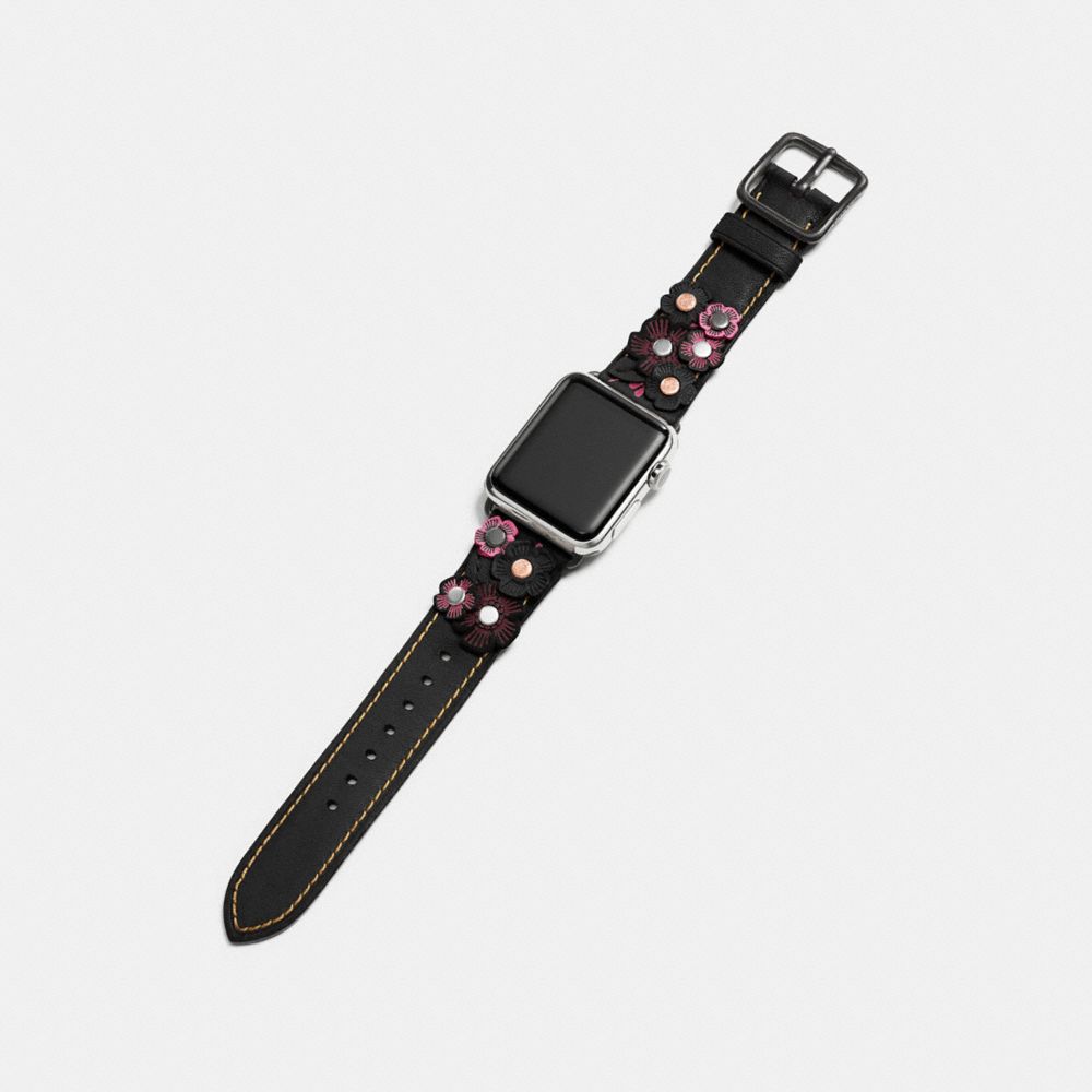 COACH® PT | Apple Watch® Strap With Tea Rose, 38 Mm  display picture 3