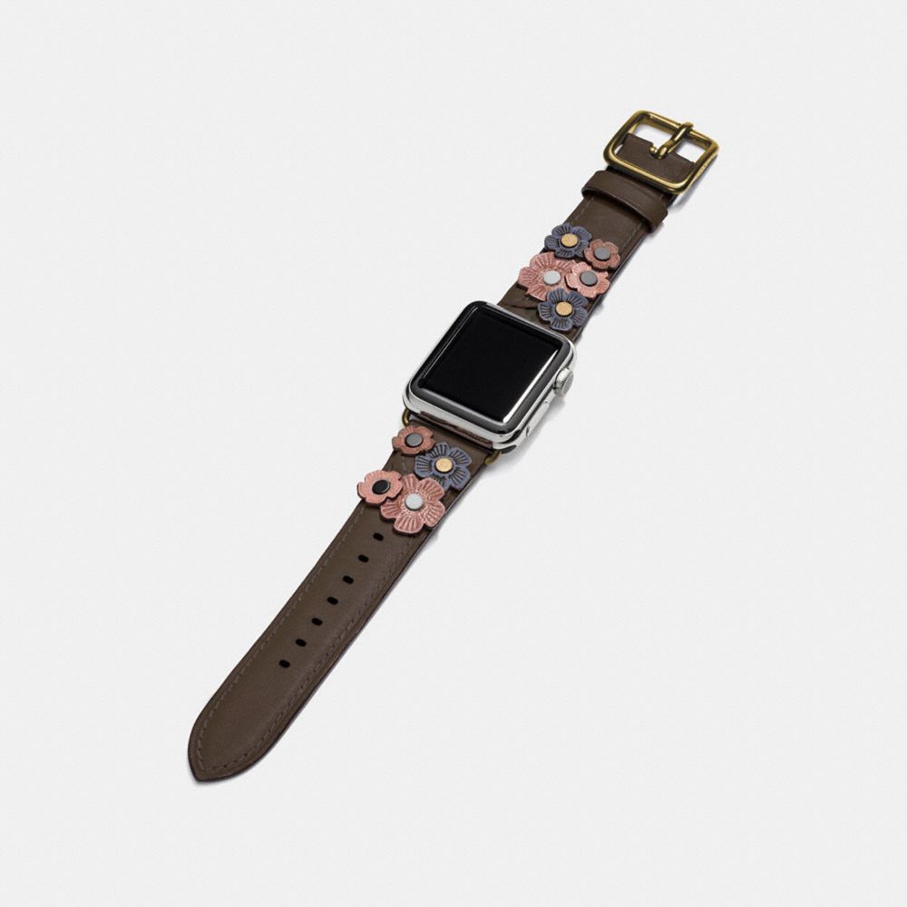 Coach tea rose outlet watch band