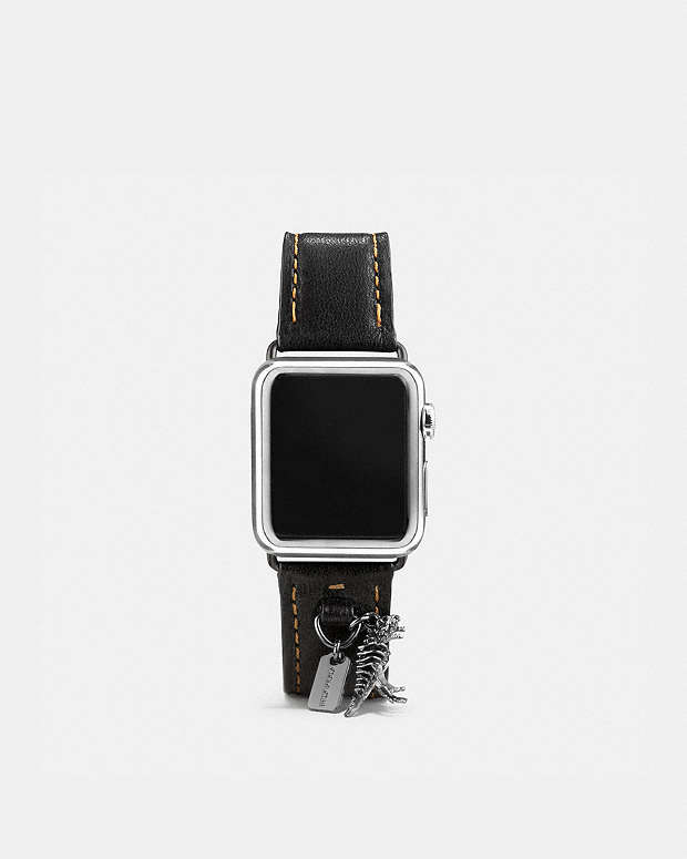 公式】COACH – コーチ | Apple Watch® 38MM レザー ストラップ ウィズ