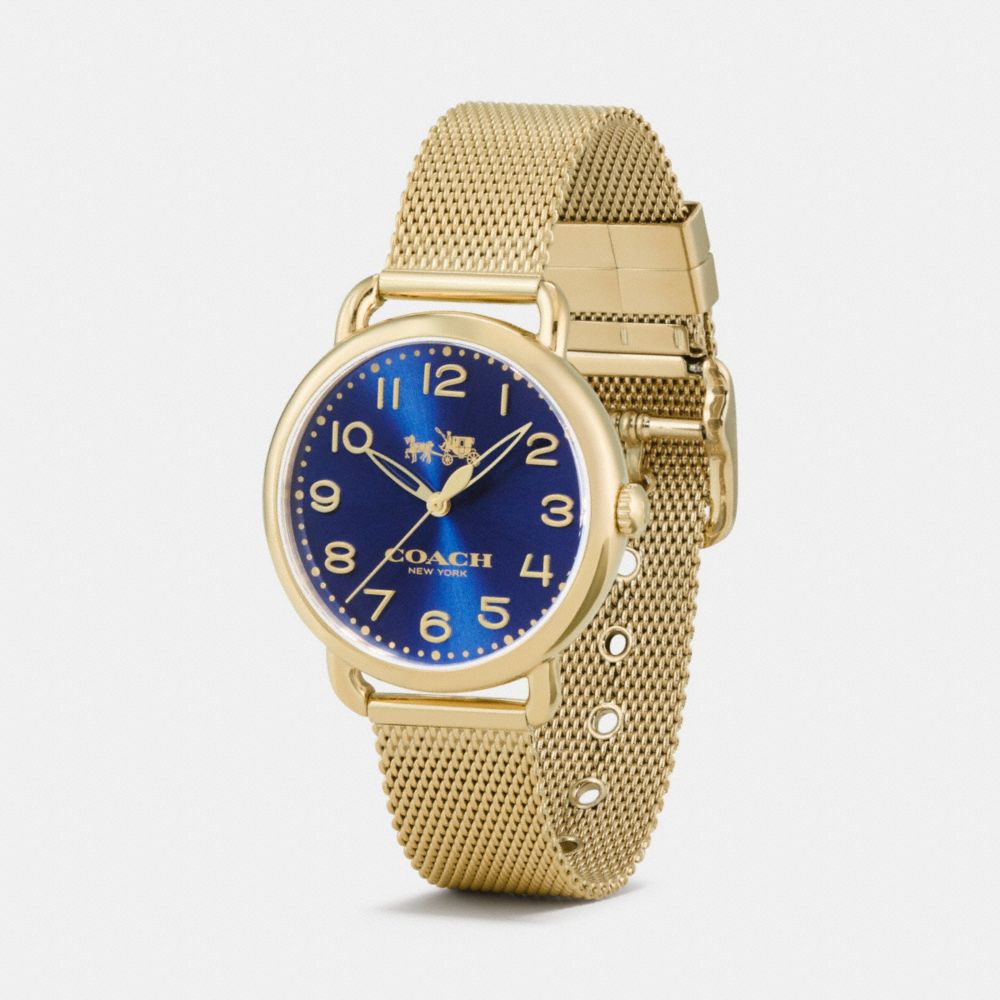 Coach Delancey Two Tone Mesh Bracelet Watch Coach | Accessories | Coach Delancey Twotone Mesh Strap  main image 2