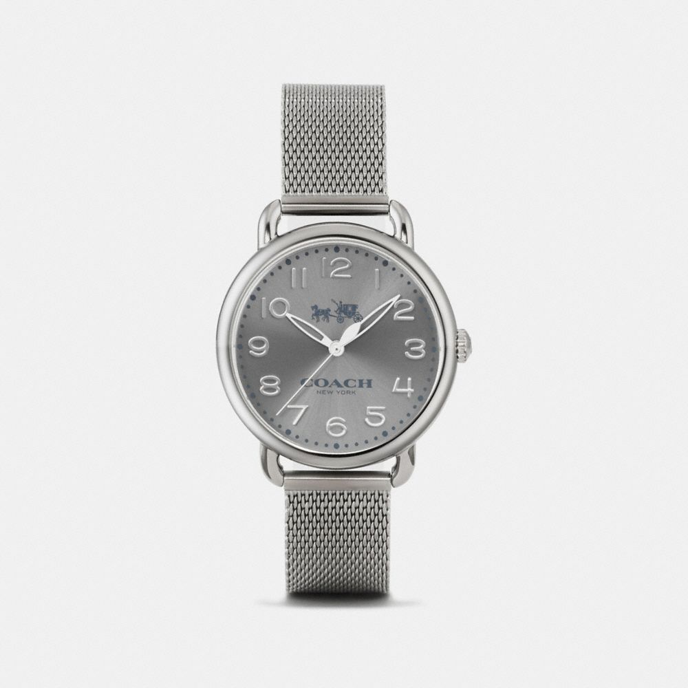 Delancey Ionized Plated Sunray Dial Mesh Bracelet