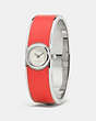 COACH®,SCOUT WATCH, 15MM,Metal,Coral,Angle View