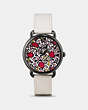 Delancey Watch With Floral Dial, 36 Mm
